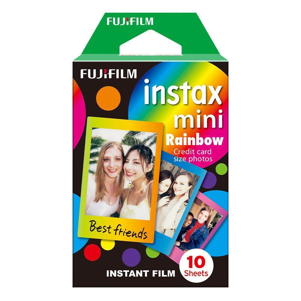 FUJIFILM instax mini film Rainbow (10sheets)-GrandStores Saudi Arabia