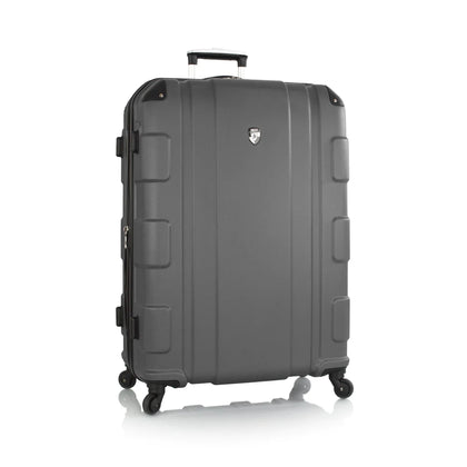 هيس ازور حقيبة سفر صلبة مزودة بأربع عجلات و قفل TSA