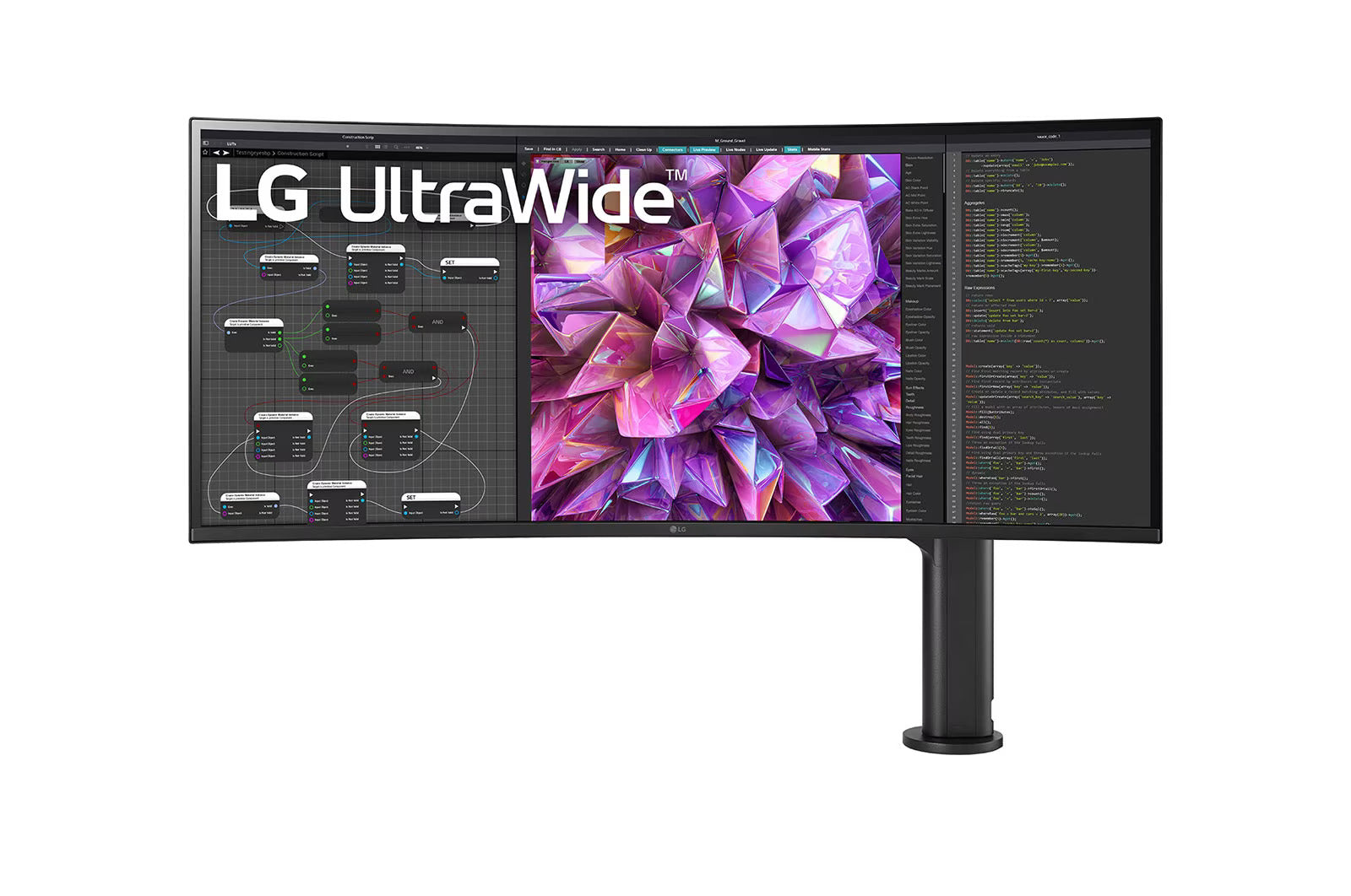 LG 38WQ88C-W 37.5'' 21:9 Curved UltraWide™ QHD+ (3840 x 1600) Monitor Ergo