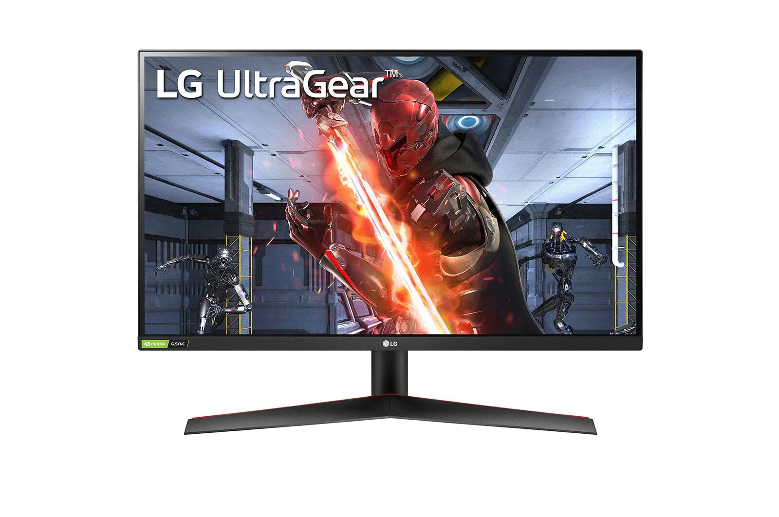 إل جي (27GN60R-B) شاشة ألعاب UltraGear™‎ بدقة فائقة الوضوح (Full HD) من نوع IPS مقاس 27 بوصة تتميز بوقت استجابة يبلغ 1 مللي ثانية (GtG)-(1920 × 1080)