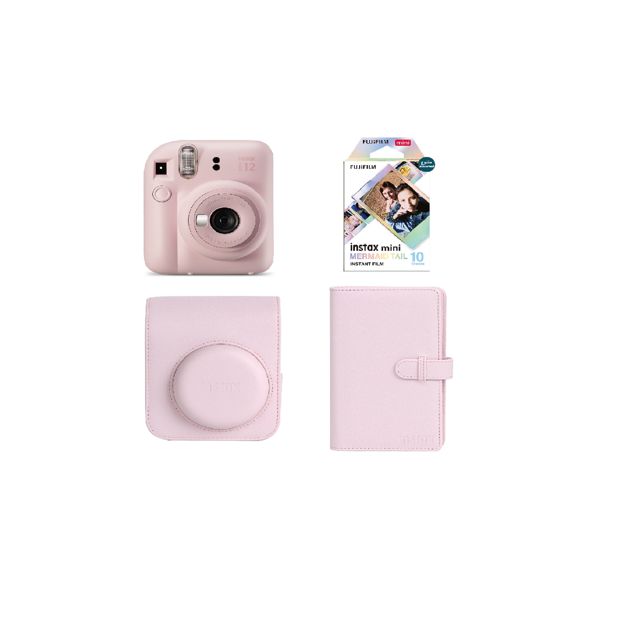 Instax Mini 12 Gift Box – Instant Camera with Film Accessories