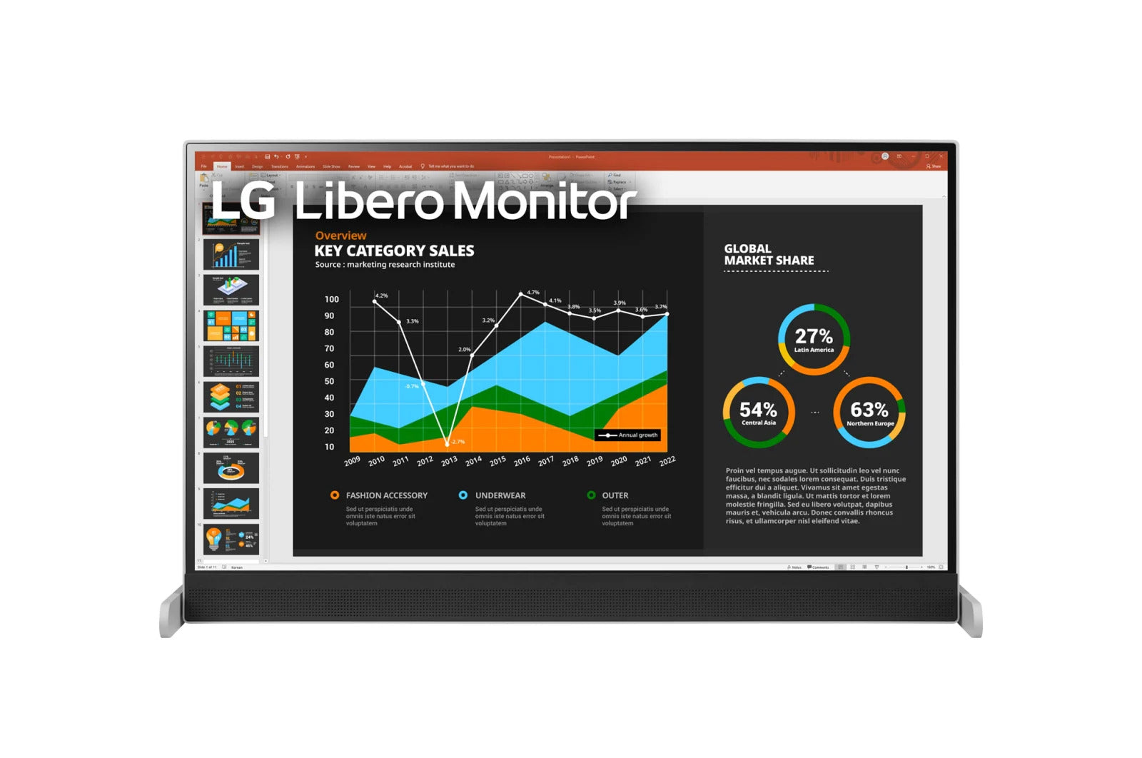 LG 27BQ70QC-S 27-inch QHD (2560 x 1440) IPS Libero Monitor with Detachable Full HD Webcam