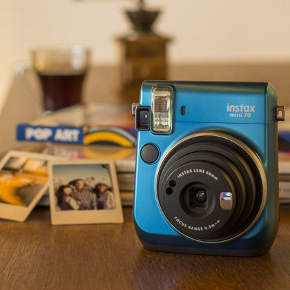 FUJIFILM INSTAX mini 70 Instant Film Camera (Blue)-GrandStores Saudi Arabia