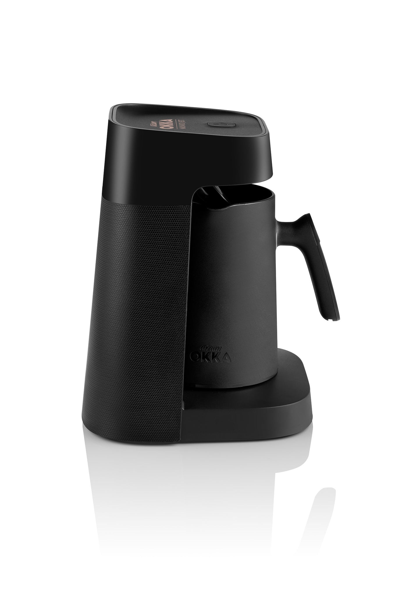 أرزوم أوكا منيو جيت (OK0017) ماكينة صنع القهوة التركية أسود - نحاسي