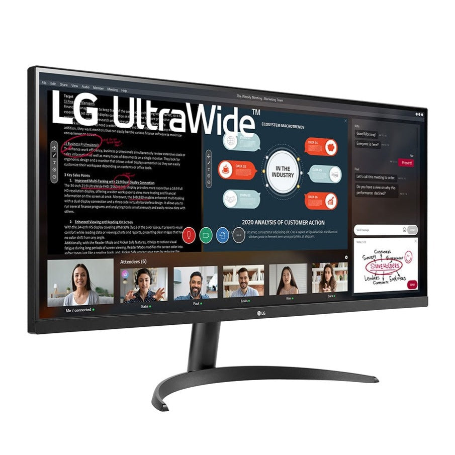 LG 29WP500-B 29'' ultrawide FHD HDR monitor with freesync™